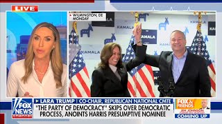 Lara Trump Democrats arent the party of democracy  they have coronated Kamala Harris [upl. by Attela]