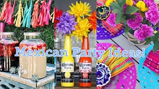 Mexican Party Ideas DIY Decor Treats and Much More [upl. by Eriam658]