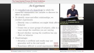 quotThe Experimental Process amp Ethical Guidelinesquot  AP Psychology with Educatorcom [upl. by Simsar]