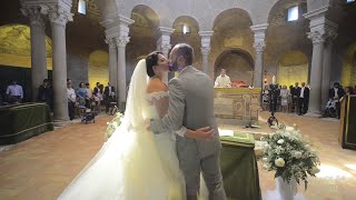 video Matrimonio con drone  Mausoleo Santa Costanza  Tenuta la Torretta [upl. by Kyl]