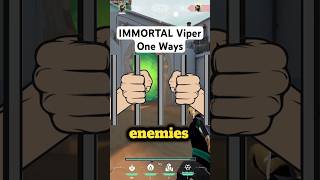 IMMORTAL Viper Bind ONE WAY Line Ups valorant [upl. by Solrac72]