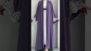 fashion latest abaya design simple likeforlikes and subscribe [upl. by Ahsoik442]