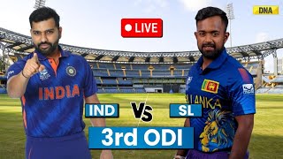 IND Vs SL Live 3rd ODI India Vs Sri Lanka 3rd ODI Match Scorecard I Rohit Sharma I Virat [upl. by Kevina]