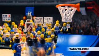 5 Greatest NBA Finals Moments Legoized [upl. by Milo]