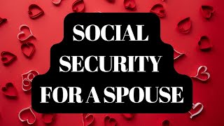 Social Security for a Federal Spouse [upl. by Pappano]