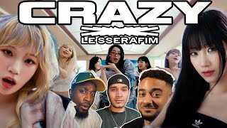 SLAY QUEENS😭 LE SSERAFIM 르세라핌 CRAZY OFFICIAL MV REACTION [upl. by Purvis957]