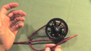 How to Tie the Arbor Knot  Reel to Backing [upl. by Farhsa228]