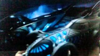 Batmobile from Batman Forever 135 model kit by Bandai comparison [upl. by Herrah331]