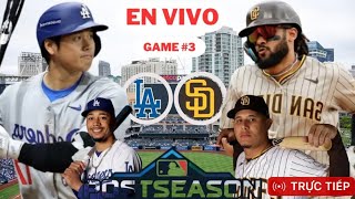 910 Los Angeles Dodgers vs San Diego Padres Live Stream  GAME 3  2024 MLB NLDS Full Game [upl. by Benia]