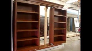 A Bookcase That Opens Like in Scooby Doo  Watch that Switch [upl. by Amabil713]