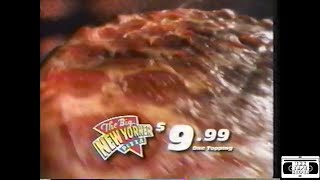 Pizza Hut Big New Yorker  HMV Promotion Commercial  2000 [upl. by Covell]