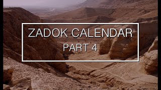 Zadok Calendar In The Dead Sea Scrolls Part 4 [upl. by Toback]