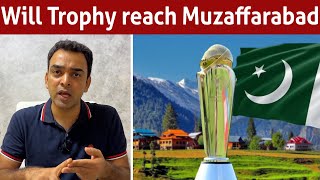 Big hurdle for Pak to take Champions Trophy tour to Kashmir [upl. by Eidnak957]