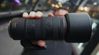 Best RF Lens to date Canon 70200mm f28 Z [upl. by Atonsah]