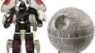 Death Star Darth Vader Part 2  Transformers Crossovers [upl. by Adnofal]