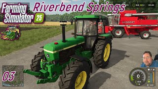 LS 25 Riverbend Springs  3 Die Ernte soll nun beginnen ich fange mal an mit Rabs [upl. by Gruver705]