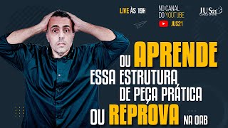 Ou aprende essa estrutura da peça prática ou reprova na OAB  Profº Geovane Moraes [upl. by Pepita348]