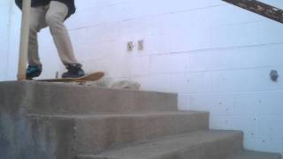 Ollie down 6 stair [upl. by Remot645]