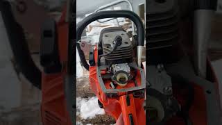 Husqvarna 266 XP ⚡️ Carb Work Tune 🔧 [upl. by Aneele673]