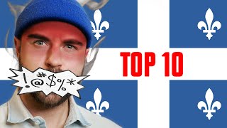 Top 10 Quebecois Curses French Canadian [upl. by Assitruc]