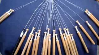 Honiton Lacemaking part 1 [upl. by Mozes]