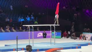 Frederick Richard PBars 2023 Gymnastics World Championships AA Finals [upl. by Ahtabbat]