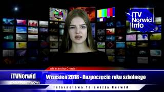 Norwid Telewizja Internetowa Rozpoczęcie roku szkolnego [upl. by Magill]