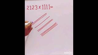 Japanese Lines MethodMultiplication Maths TricksBest Maths Tricks mathstricksshortsvideoshort [upl. by Ligetti]