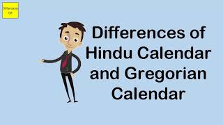 Differences of Hindu Calendar and Gregorian Calendar [upl. by Ermey]