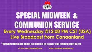 Bishop Oyedepo Exhortation Midweek Communion Service October 3 2018 [upl. by Ob910]