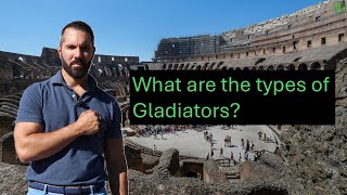 Types of Gladiator  Alexander Mariotti  Retiarius  Murmillo  Thraex  Dimachaerus  Samnite [upl. by Akirdnas]