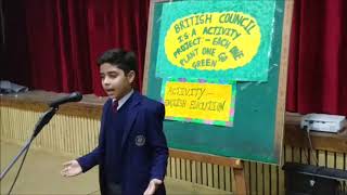 English Elocution Poem Recitation Activity [upl. by Atiekram]