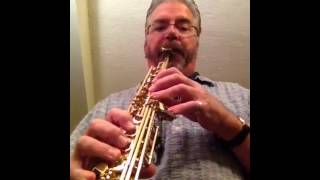 Yamaha YSS475 Soprano Sax Demo [upl. by Ziza139]