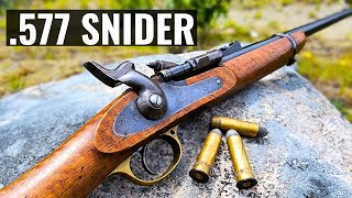 577 SNIDER Shooting 130 Year Old Ammo [upl. by Kostman]