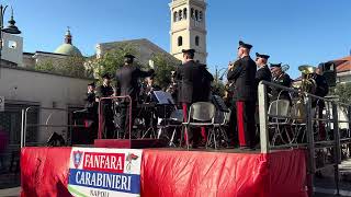 Fanfara dei Carabinieri a Carinaro [upl. by Arekat]