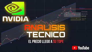 NVIDIA A LA BAJA DONDE IRA A PARAR ANALISIS TECNICO [upl. by Dorreg]