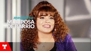 Mariposa de Barrio  Samadhi Zendejas “Es mágico interpretar a Jenni Riveraquot  Telemundo [upl. by Merkle152]