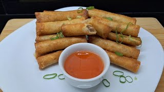 LUMPIANG SHANGHAI PORK SHANGHAI crispy home made shanghai recipe [upl. by Atikal]