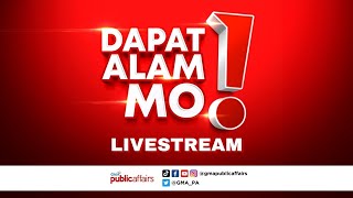 Dapat Alam Mo Livestream September 6 2024  Replay [upl. by Eiggam]