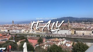 Italy Travel Vlog 🇮🇹 MAHR in Milan  Pisa  Florence [upl. by Korman]