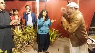 Gilgit Shina new song  Imtiaz Hussain Shahki at Karachi [upl. by Cirdec786]