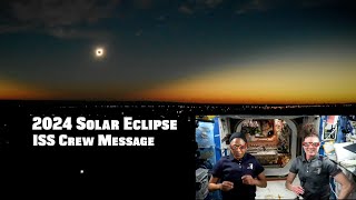 NASA Astronauts Talk about the 2024 Total Solar Eclipse [upl. by Longwood]