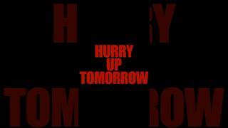 The Weeknd Next Album is Hurry Up Tomorrow theweeknd afterhourstildawntour hurryuptomorrow [upl. by Kcirted]