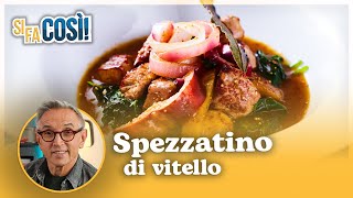 Spezzatino di vitello  Si fa così  Chef BRUNO BARBIERI [upl. by Ihdin51]