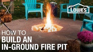 How To Build An InGround Fire Pit [upl. by Otrebliw]