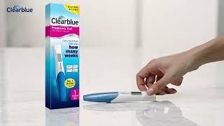 How to Use Video Clearblue Pregnancy Test with Weeks Indicator UK [upl. by Janice97]