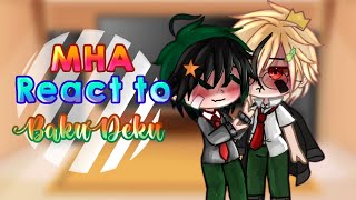 MHA react to BakudekuNew thumbnailjealous KirishmaTWflash●SkylarSukairaa● [upl. by Atirma100]