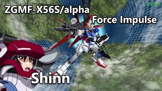 Gundam Seed Rengou vs ZAFT  ZGMFX56Salpha Force Impulse  Arcade Mode [upl. by Ahselet661]