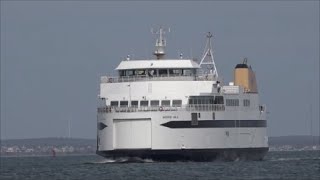 Steamship Authority Ferry quotMV Woods Holequot in action [upl. by Tressa]