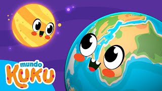 El Sistema Solar para Niños de Preescolar 🪐 🌎 Mundo Kuku [upl. by Akemehs500]